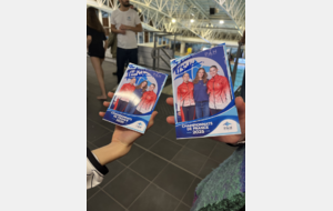 Dédicace de Virginie Dedieu, triple championne du monde de natation artistique et bien d'autres titres