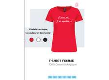 T-Shirt Femme personnalisable (sur commande)